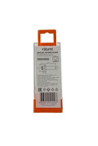 Фреза кромочная калевочная с подшипником 12,7 мм, dxhxl 22x13x57 мм, хв.8  Sturm-Tehinstrument