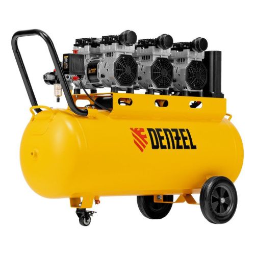 Компрессор безмасляный, малошумный  Denzel DLS 2250/100-Tehinstrument