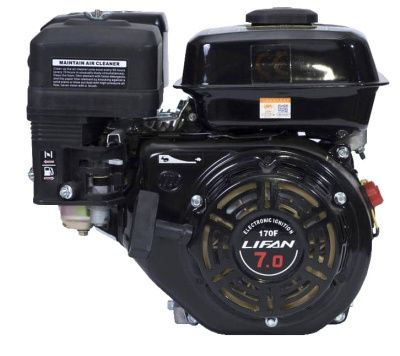 Двигатель Lifan 170F, вал ?20мм, катушка 7 Ампер-Tehinstrument