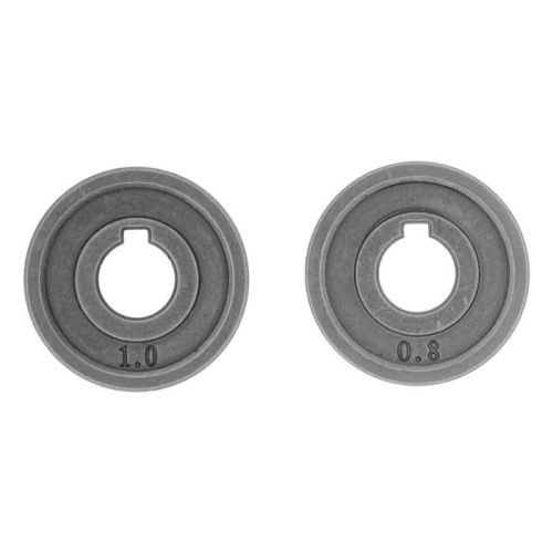 Подающий ролик, зубчатый профиль под флюсовую проволоку 0,8-1мм, 2 шт Denzel-Tehinstrument