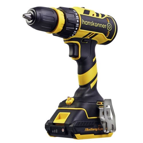 Аккумуляторный шуруповерт Hanskonner HCD1865C 1BatterySystem-Tehinstrument