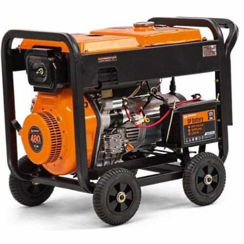 Дизельный генератор DAEWOO DDAE9000XE (электростанция DAEWOO DDAE 9000 XE)-Tehinstrument