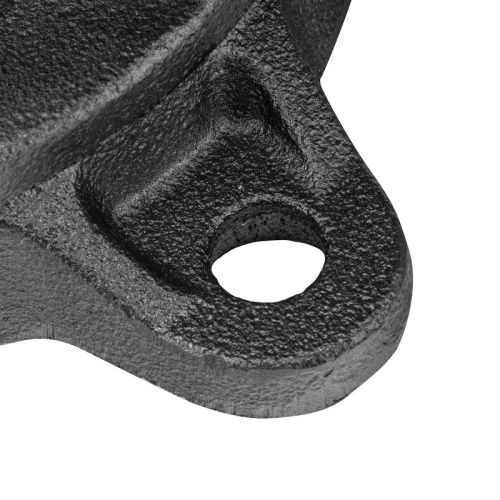 Тиски слесарные BVH-125, 125 мм, поворотные, стальная направляющая, с наковальней //Denzel-Tehinstrument