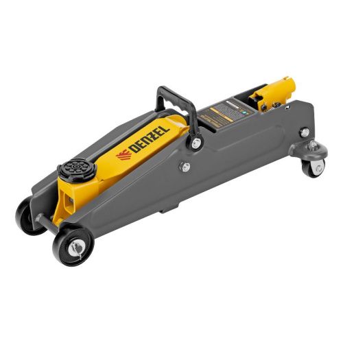 Домкрат гидравлический подкатной, 2 т, 135-385 мм Denzel-Tehinstrument