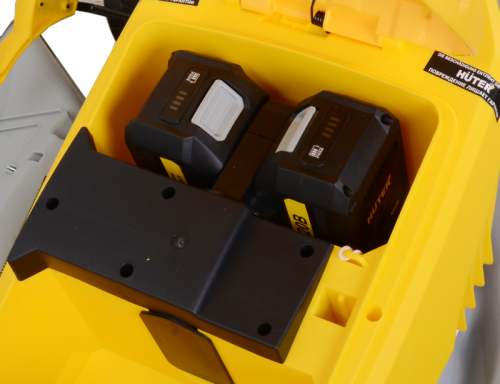 Газонокосилка аккумуляторная CLM-460/4MP Li ЕА+ (самоходная, с АКБ 4 А/ч и З.У.) Grey Huter-Tehinstrument