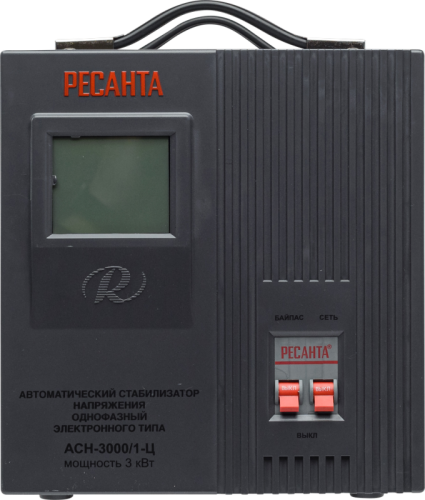 Стабилизатор напряжения РЕСАНТА АСН-3000/1-Ц-Tehinstrument