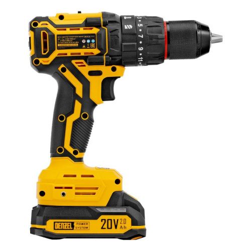 Бесщеточный аккумуляторный ударный шуруповерт Denzel CIDH-BL-20, Li-Ion, 20 В-Tehinstrument