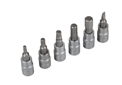 Набор инструментов, 1/4" , CrV, пластиковый кейс 29 предм Вихрь-Tehinstrument