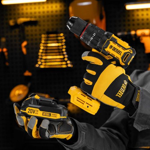 Бесщеточный аккумуляторный ударный шуруповерт Denzel CIDH-BL-20, Li-Ion, 20 В-Tehinstrument