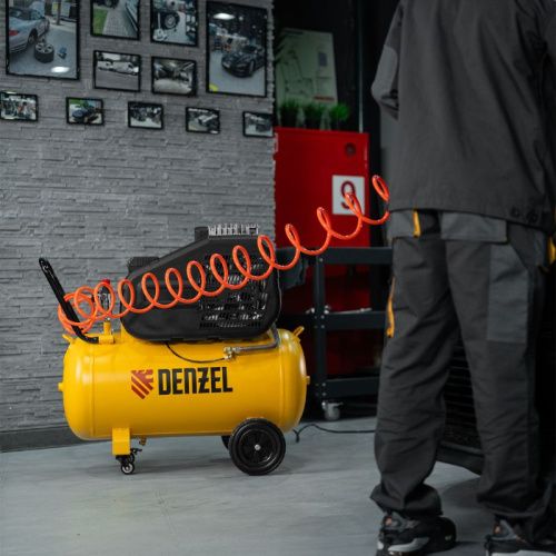 Компрессор воздушный ременной привод Denzel BCI 2200/100-Tehinstrument