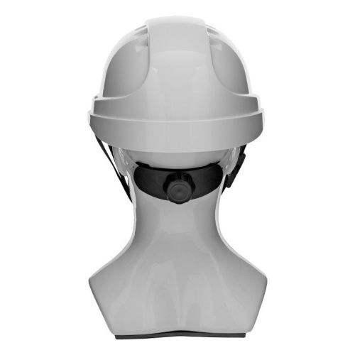 Каска защитная ударопр.«Форвард» (К-05)ABS/PC,комплект со встроен.очк.ОЧК-05 Форвард,белая Denzel-Tehinstrument