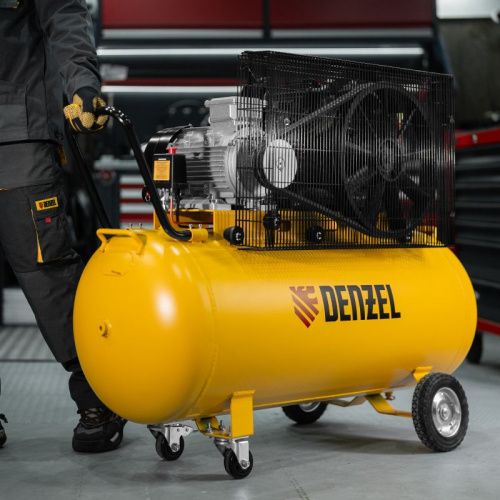 Воздушный ременной компрессор Denzel BCV 5500-T/200-Tehinstrument