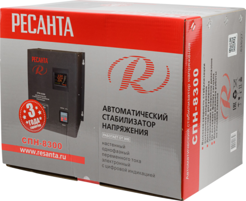 Стабилизатор напряжения РЕСАНТА СПН-8300-Tehinstrument