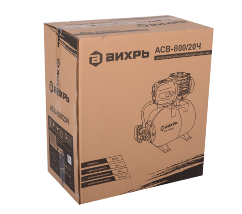 Автономная станция водоснабжения Вихрь АСВ-800/20Ч-Tehinstrument