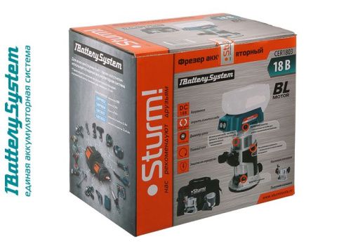 Аккумуляторный фрезер  Sturm CER1803 1BatterySystem-Tehinstrument
