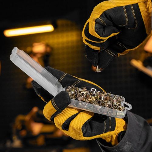 Заклепки резьбовые, стальные, оцинкованные, М5, пластиковый кейс, 100 шт. Denzel-Tehinstrument