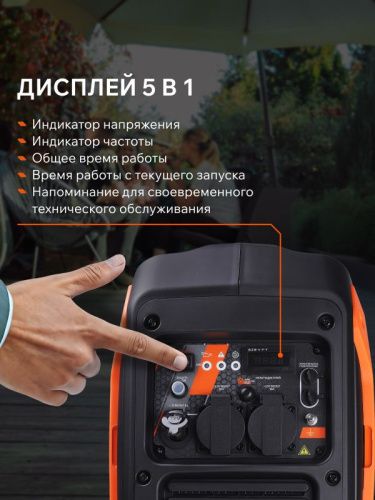 Генератор инверторный PATRIOT iGX 2800-Tehinstrument