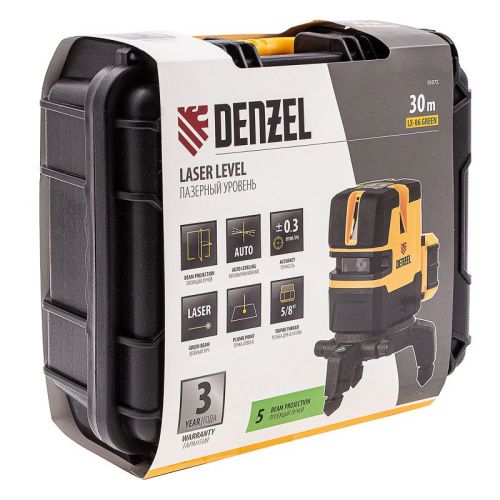 Лазерный уровень Denzel LX 06 Green-Tehinstrument