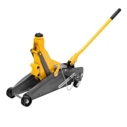 Домкрат гидравлический подкатной с фиксатором, 2,8 т, 135-385 мм Denzel-Tehinstrument