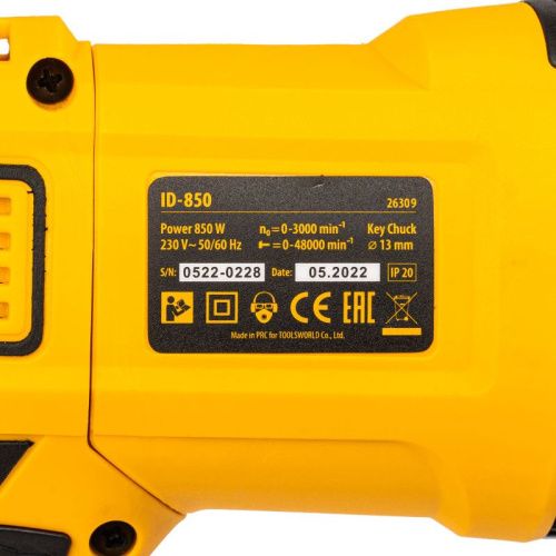 Дрель ударная Denzel ID-850-Tehinstrument