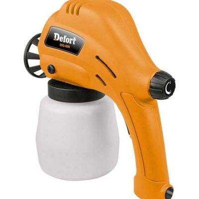 Электрический краскораспылитель Defort DSG-80N (краскопульт Дефорт 80н), 93728205-Tehinstrument