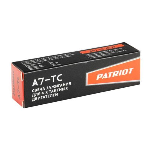 Свечи Patriot A7TC для 4-х тактных двигателей-Tehinstrument