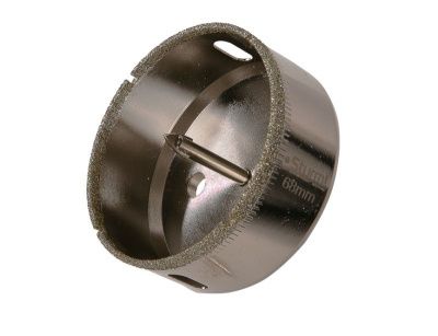 Коронка алмазн. По керам. Плитке и стеклу 68 х 55 мм,  с центрир. Сверл.  Sturm-Tehinstrument