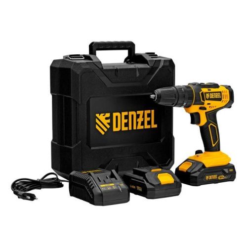 Дрель-шуруповерт аккумуляторная ударная Denzel CID-18-02BM-Tehinstrument