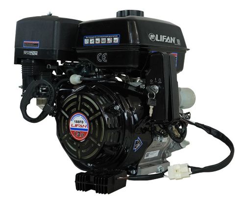 Двигатель Lifan 188FD, вал ?25мм, катушка 18 Ампер-Tehinstrument