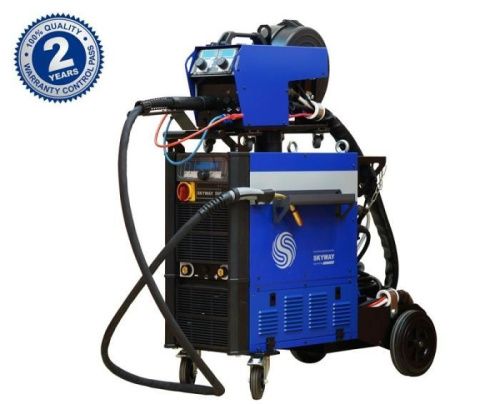 Инверторный сварочный полуавтомат AuroraPRO SKYWAY 500 DUAL PULSE с водяным охлаждением и выносным механизмом подачи проволоки-Tehinstrument