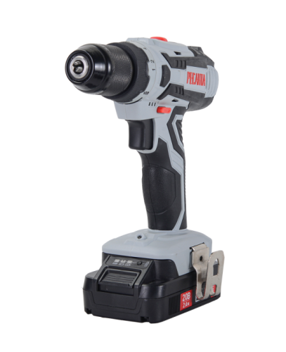 Дрель-шуруповерт аккумуляторная Ресанта ДА-20-2ЛК (2,0 А/ч)-Tehinstrument