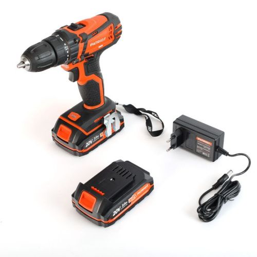 Дрель-шуруповерт аккумуляторная Patriot BR 201 UES-Tehinstrument