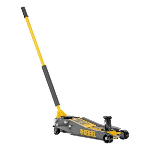 Домкрат гидравлический подкатной, 2/3 т, 98-770 мм, быстрый подъем, низ. подхват, проф, SUV Denzel-Tehinstrument