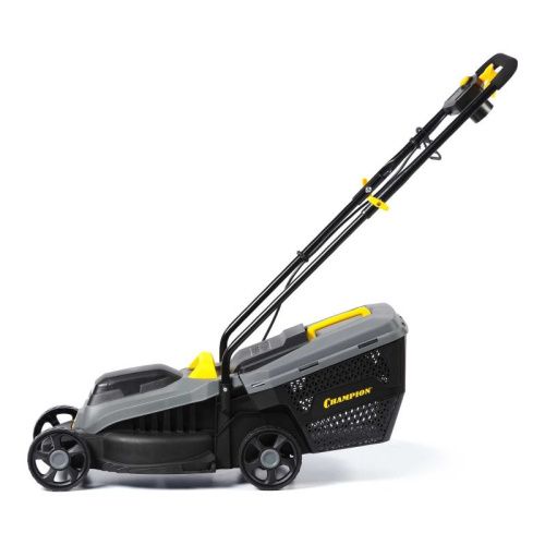 Газонокосилка эл. CHAMPION EM3212/1 (1,2 кВт пласт.травосб. 30л ширина 320мм 30-70мм, 7,1кг)-Tehinstrument