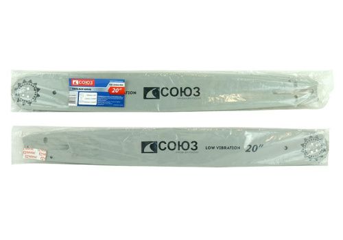 Пильная шина 20" СОЮЗ, паз 1,5мм, 0,325", 76зв, хвостовик POH(OREGON K095/A095)-Tehinstrument