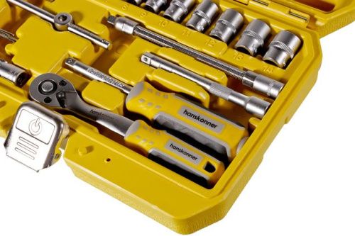 Набор инструментов для автомобиля 46 предметов Hanskonner-Tehinstrument