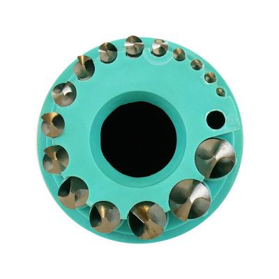 Набор сверл ПО МЕТАЛЛУ 3-13мм, В "СТАКАНЕ" 16 шт.  Sturm-Tehinstrument