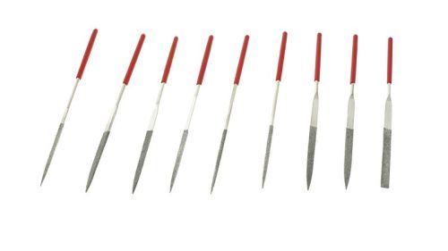 1051-02-140С Набор надфилей 9 шт, обрезиненная рукоятка, СОЮЗ-Tehinstrument