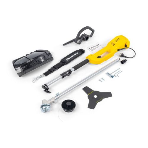 Триммер эл. CHAMPION ET1201 (разъемн.прям. 1200Вт 4.7кг корд 2*1,6мм 430мм + нож 3*255мм P-ручка)-Tehinstrument