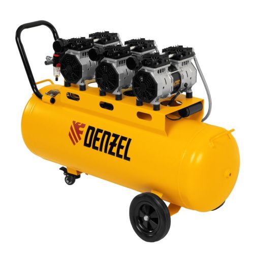 Компрессор безмасляный, малошумный Denzel DLS 1800/100-Tehinstrument