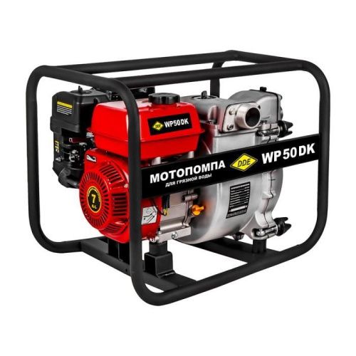 Мотопомпа бензиновая для грязной воды DDE WP 50 DK-Tehinstrument
