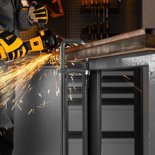 Струбцина F-образная, 120x600мм, кованая Denzel-Tehinstrument