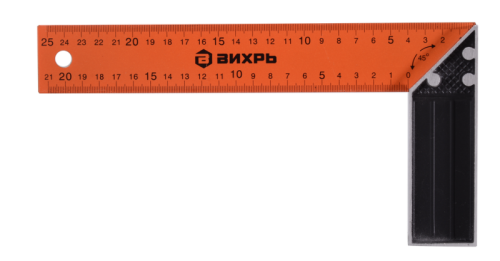 Угольник металлический ВИХРЬ 250 мм-Tehinstrument