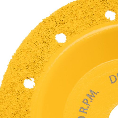 Чашка твёрдосплавная зачистная Denzel,125 мм, плоская, мелкое зерно #32-Tehinstrument