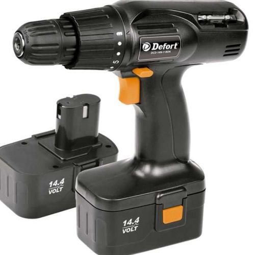 Аккумуляторный шуруповерт Defort DCD-14N-7-BDK (дрель-шуруповерт Дефорт 14н), 98299793-Tehinstrument