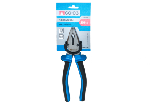Пассатижи 200мм, СОЮЗ-Tehinstrument