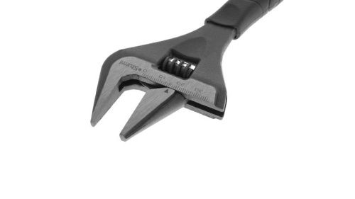 Разводной ключ с тонкими губками, 200 мм, зев 38мм, фосфатированный,  Sturm-Tehinstrument