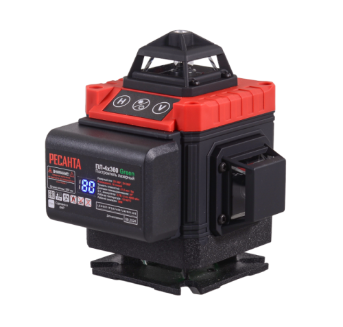 Построитель лазерный ПЛ-4Х360ШС Green Ресанта-Tehinstrument