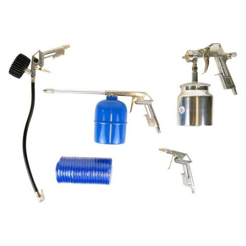 Набор аксессуаров для компрессора, 5 предметов, краскопульт с нижним бачком, СОЮЗ-Tehinstrument