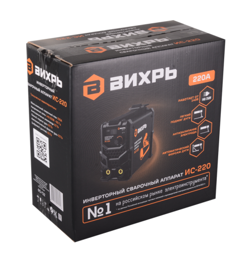 Сварочный аппарат инверторный Вихрь ИС-220-Tehinstrument